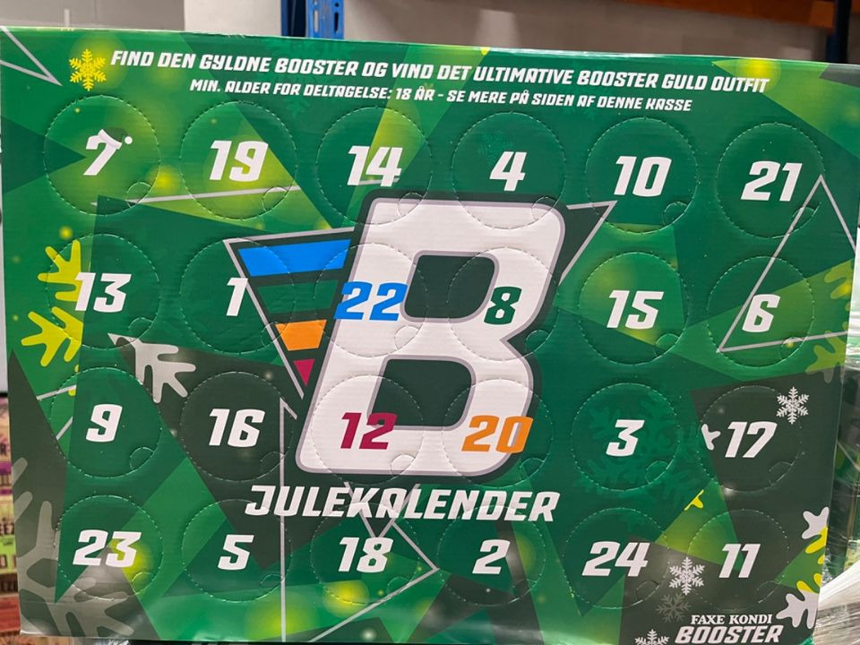 Meny Hobro tilbyder Faxe Kondi Booster julekalender i begrænset antal