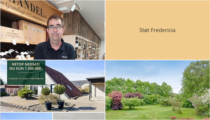 Nyt fra RealMæglerne Middelfart, FREDERICIA VINHANDEL og Ejendomsmægler Mike Andersen