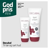 Decubal hudpleje til tør og sart hud på tilbud hos Ikast Apotek