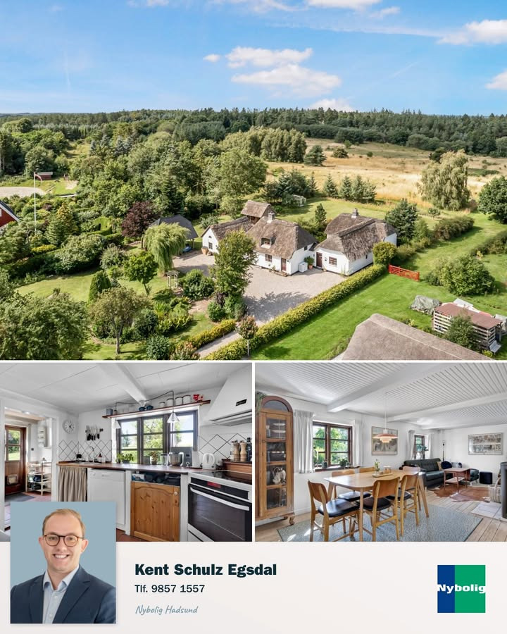 Nybolig Hadsund præsenterer charme og idyl på Hanehøjvej 11 i Ajstrup