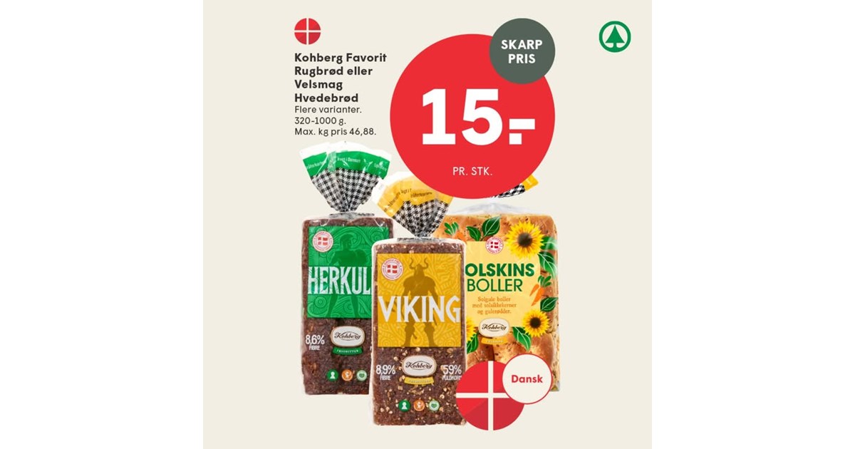 Spar Skallerup A/S fremhæver rugbrød som alsidig dansk klassiker ...