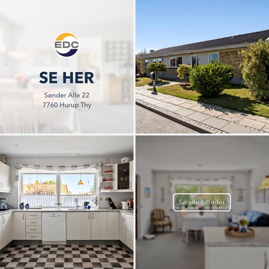 EDC Hurup Thy viser solid 70’er villa med lys indretning