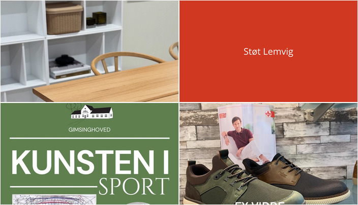Nyt fra Livingshop Holstebro, Gimsinghoved og KJELD SKO