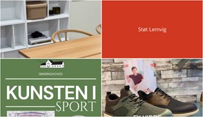 Nyt fra Livingshop Holstebro, Gimsinghoved og KJELD SKO