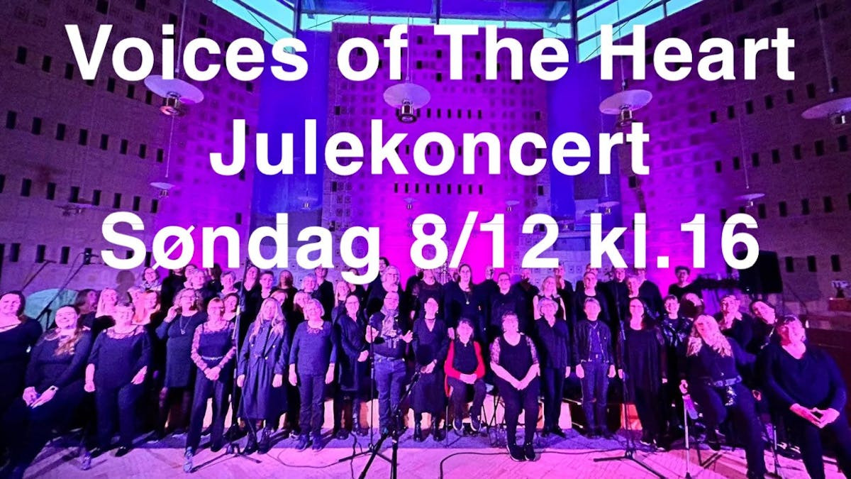 Magisk julekoncert med Voices of the Heart i Erritsø