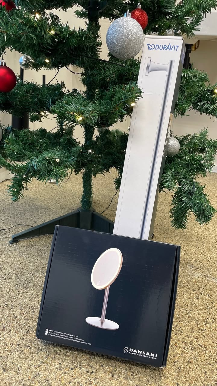 VangVedVængets VVS: Vind et lækkert makeup spejl og en trendy håndklædestang ved at gætte dagens tal