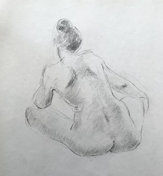 Forårs croquis i Kulturhuset Viby C