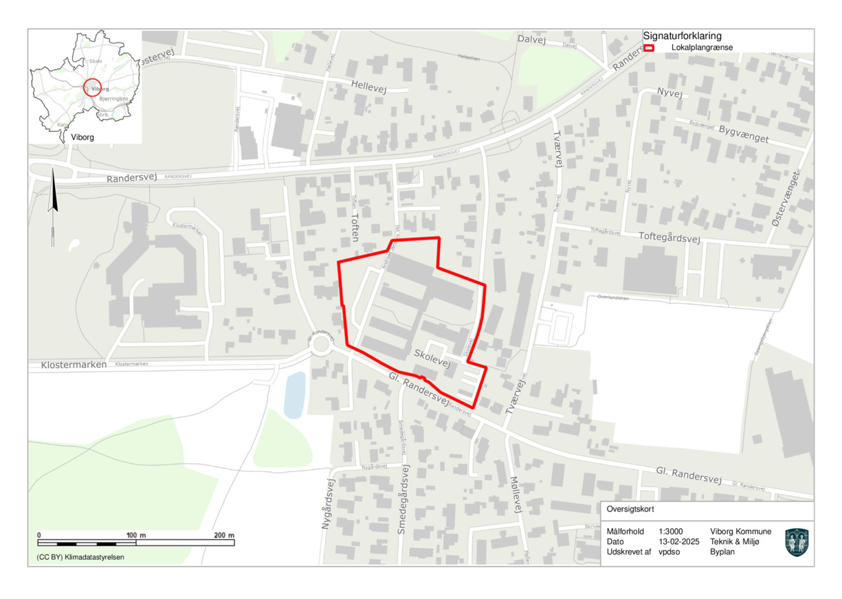 Nyt boligområde planlægges på tidligere skolegrund i Viborg with community input invited
