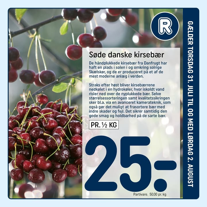 Rema1000 Gærumvej frister med sommergodter til weekenden