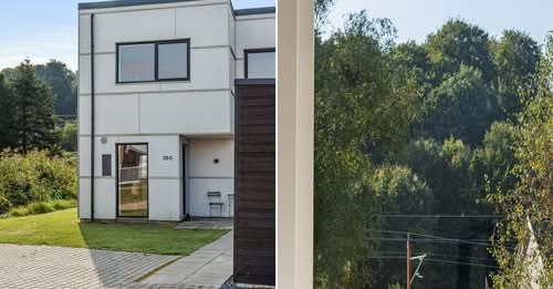 &LIVING Aalborg præsenterer enderækkehus med bæredygtige materialer og smuk udsigt i Vejle