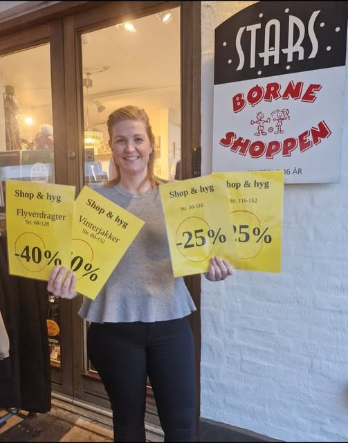 Børneshoppen Brønderslev inviterer til shop & hyg med gode rabatter