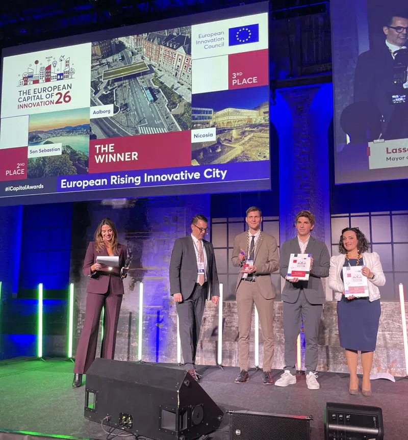 Aalborg kåres som Europas mest innovative by for sin grønne og digitale omstilling