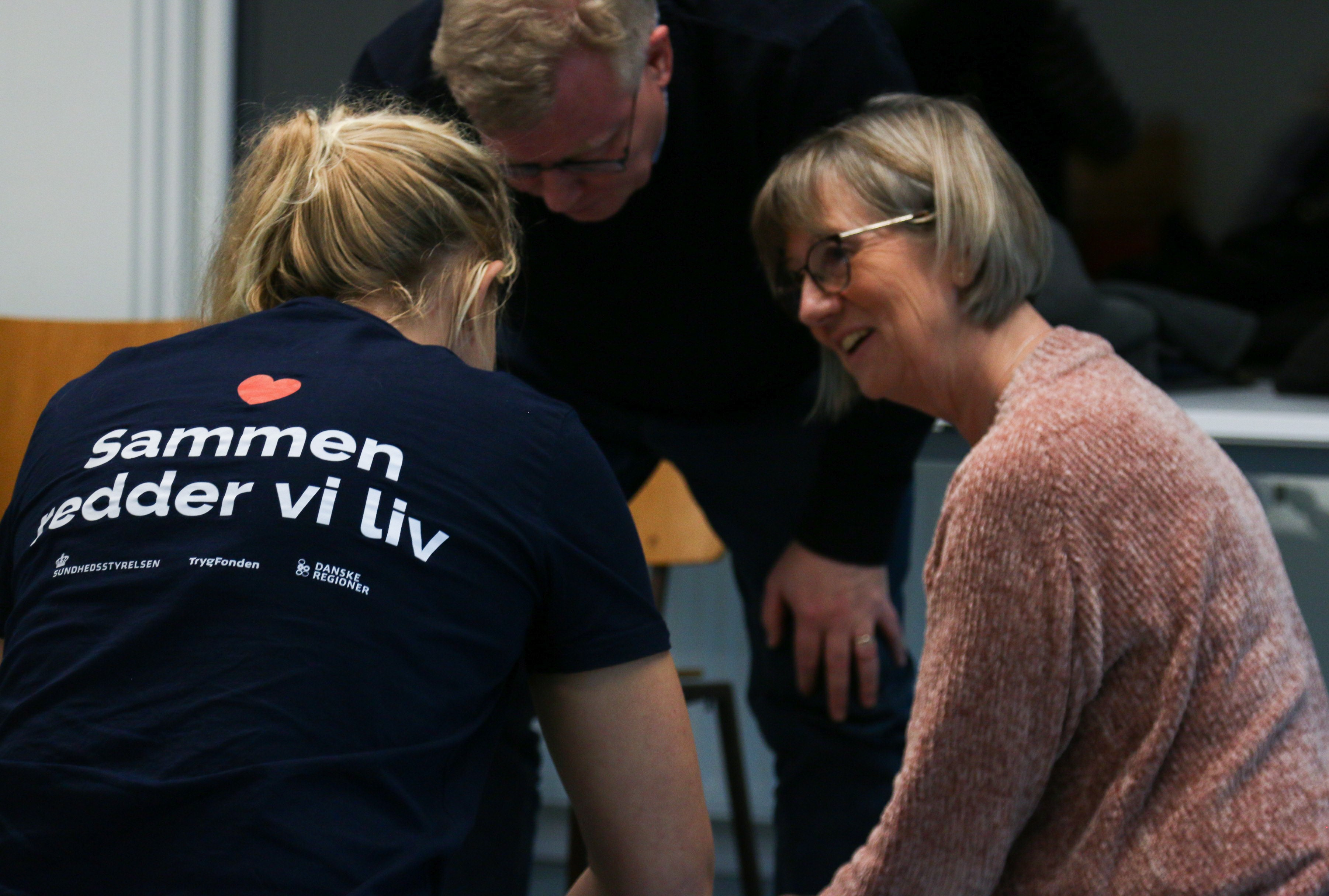 Sammen redder vi liv-bussen besøgte Randers