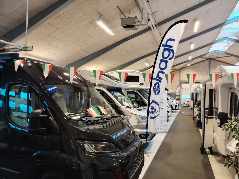 Brønderslev Caravan & Trailer Center inviterer til åbent hus med italiensk tema og gode tilbud