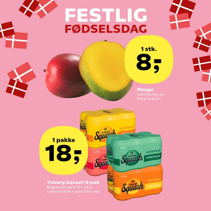 SuperBrugsen Hammerum holder festlig fødselsdag i butikken