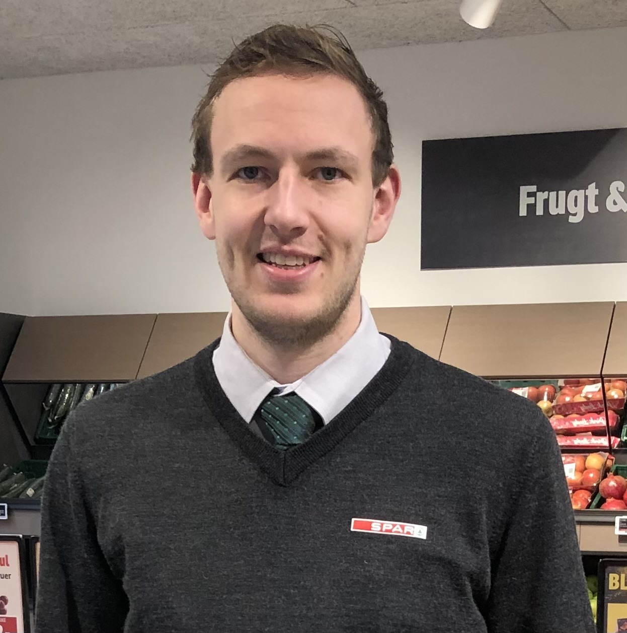 Købmanden i Tvis brænder for den lokale forretning