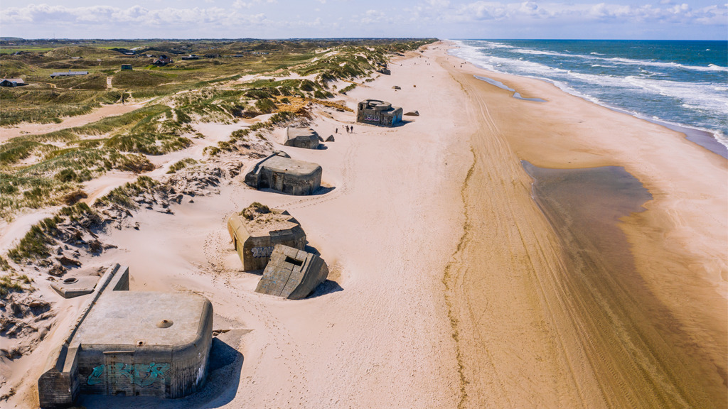 Oplev historien på tysk: Bunkertur ved Houvigfæstningen