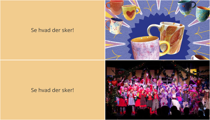 Oplev kreativitet og juleglæde i Holmegaard: Keramikcafé og julekomedie