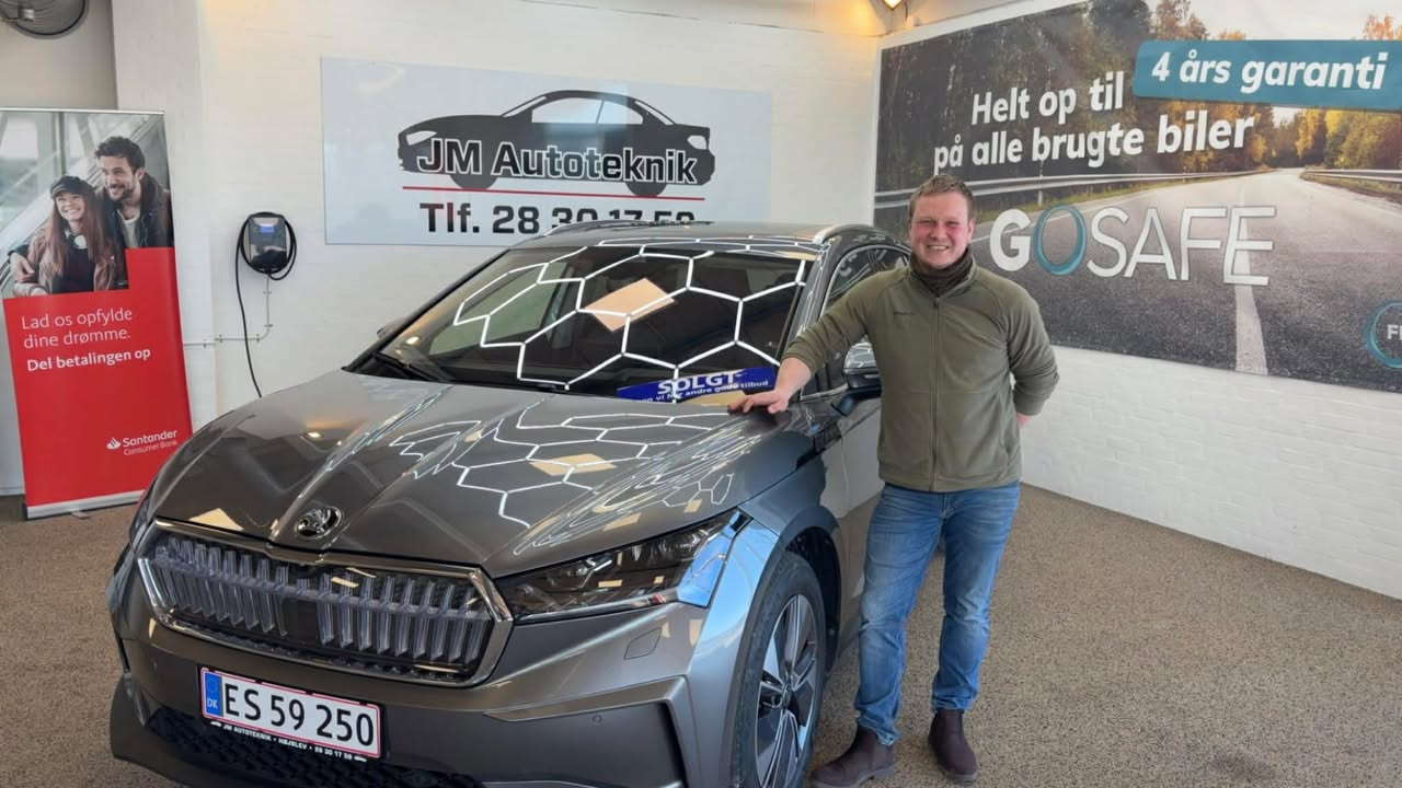 JM Autoteknik ønsker tillykke til nye bilejere fra Hobro