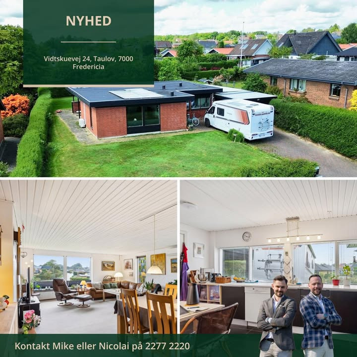 Ny mulighed for familieliv på Vidtskuevej 24 i Fredericia hos Ejendomsmægler Mike Andersen