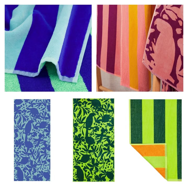 Fjerrenseriet præsenterer strandhåndklæder i høj kvalitet til sommeren