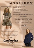 GARDEROBEN inviterer til modeshow i Nykøbing i april