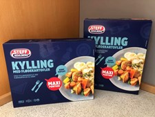 Ja tak tilbud fra Min Købmand Ø. Bjerregrav: Færdigret fra Steff Houlberg kun 25 kr. pr. pakke