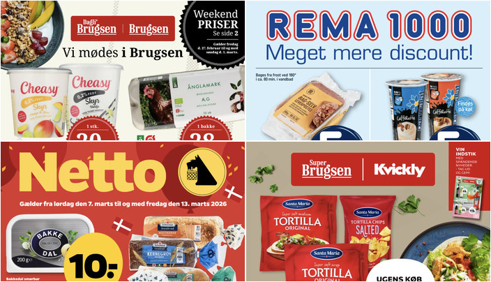 Stor rabat på Torres Coronas vin til 37 kr. og Bakkedal Smørbar til kun 10 kr.