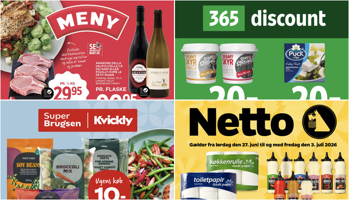 Friske tilbud: Cheasy yoghurt til 12 kr. og Santa Maria Tex Mex til 13 kr.