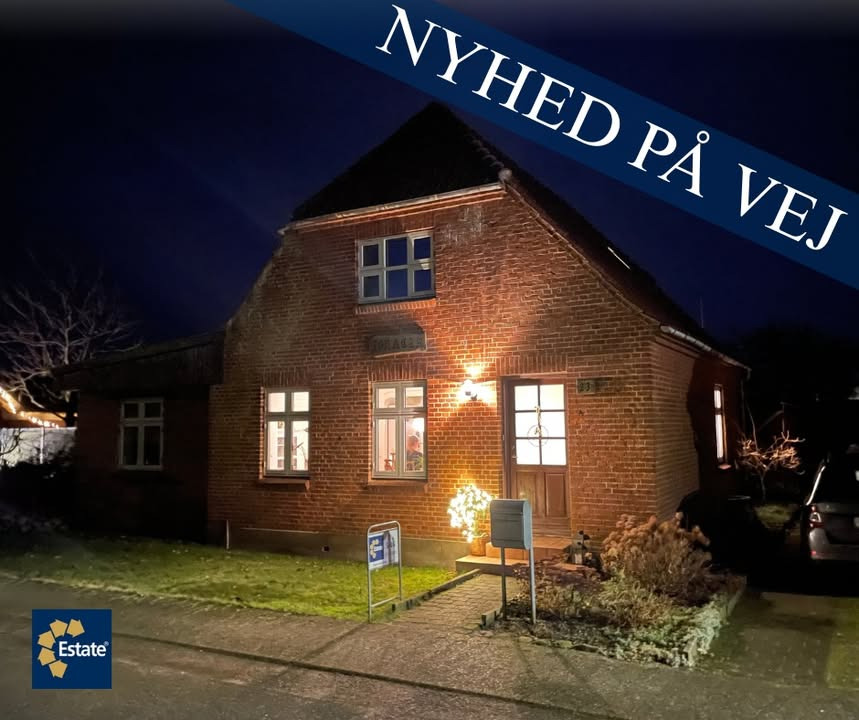 Ny ejendom i Gørding snart klar til salg hos ESTATE Robin Thybo Esbjerg & Varde