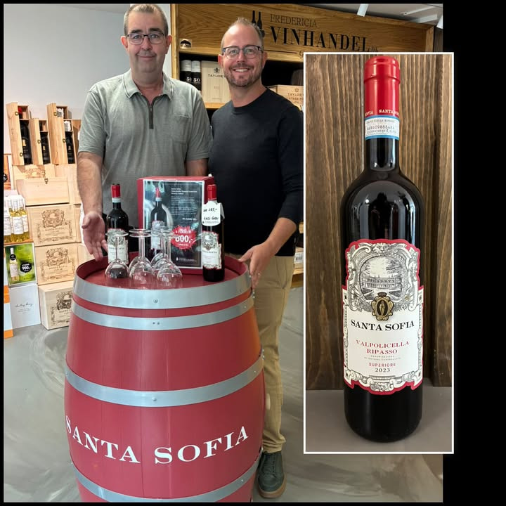 FREDERICIA VINHANDEL åbner fredags-vinbaren med Santa Sofia Valpolicella Ripasso til 100 kr.
