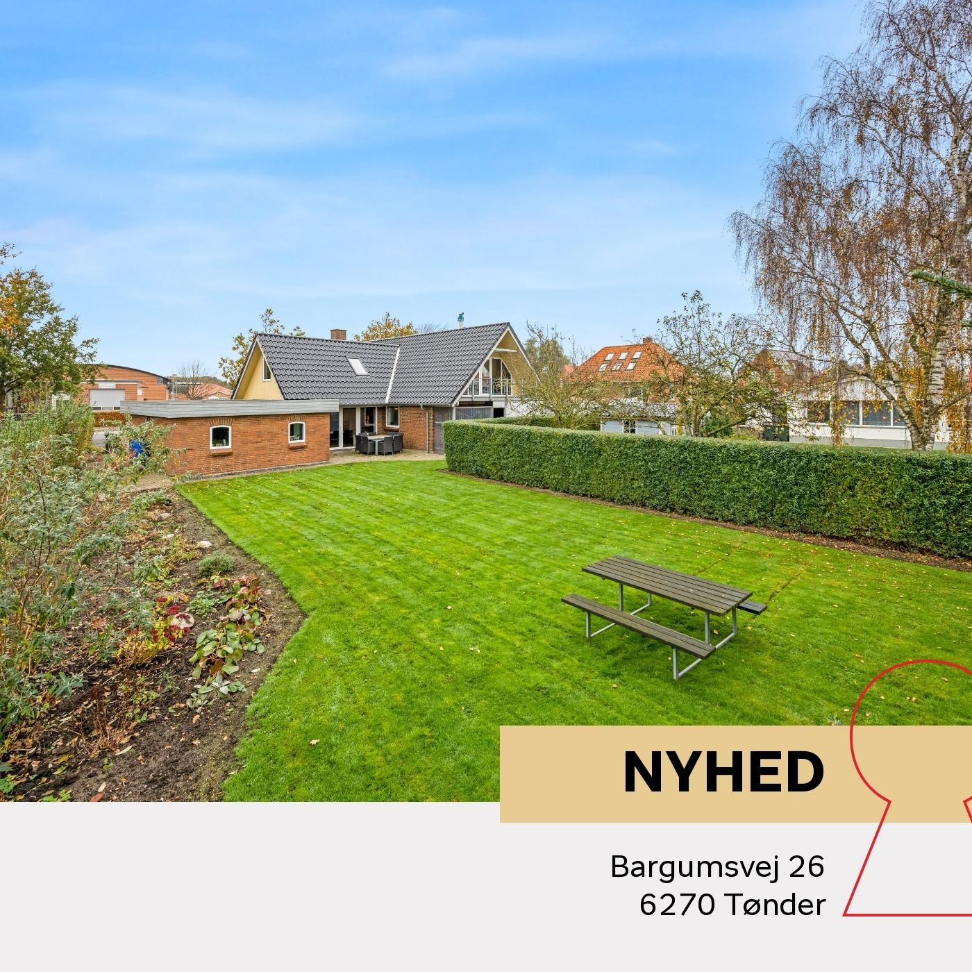 Home Tønder præsenterer rummelig familievilla til salg på Bargumsvej 26