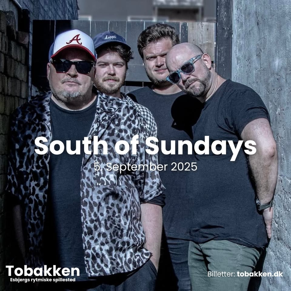 South Of Sundays og Indian Cane rocker Esbjerg