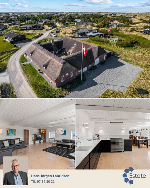 Estate Vestjylland præsenterer unik klitgård med masser af charme