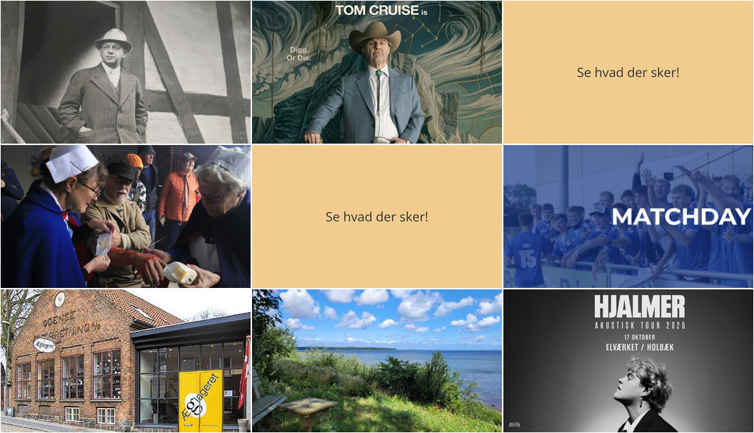 Holbæk byder på både kultur, drama og musik denne weekend!