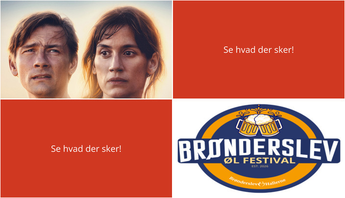 Oplev drama og delikatesser i Brønderslev denne weekend