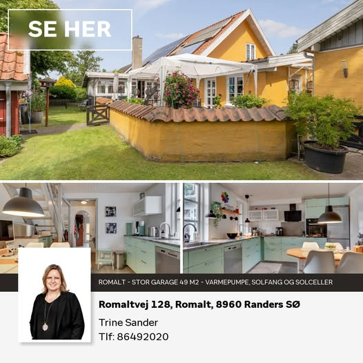 Home Randers & Assentoft fremhæver moderniseret køkken og skøn udestue i attraktiv bolig tæt på alt