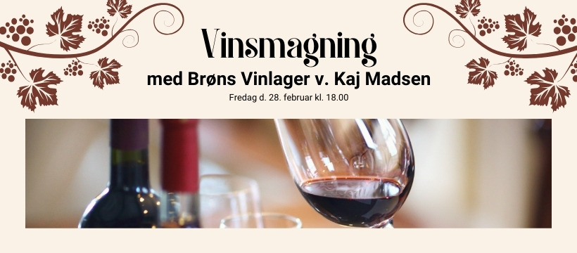 En aften med vin og gastronomi i Skærbæk