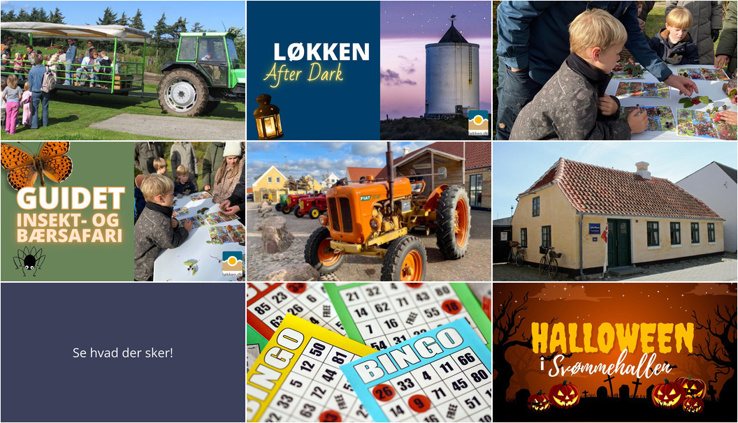 Udforsk magiske eventyr og kulturelle oplevelser i Løkken den kommende uge