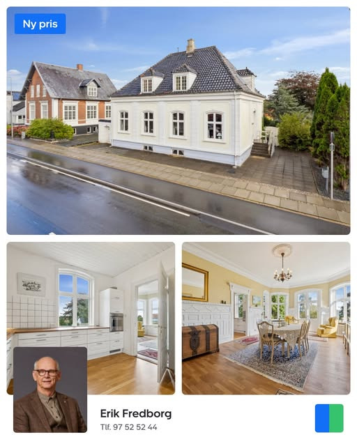Nybolig Skive I/S melder ny pris på herskabelig patriciervilla på Resenvej 14