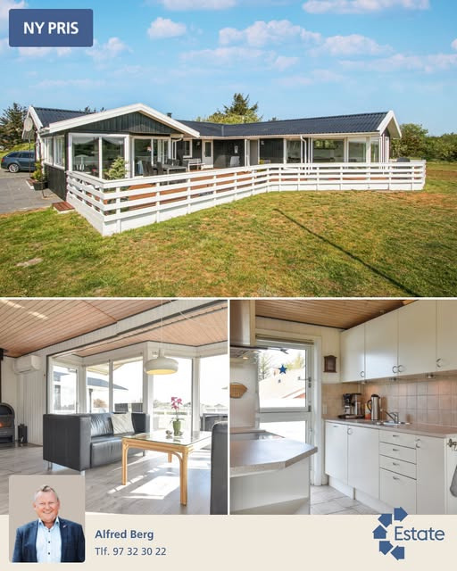 Estate Vestjylland har ny pris på sommerhus med fjordkig og terrasser