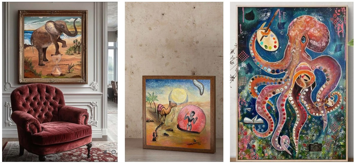 Esbjerg kunstnere præsenterer Daria Antonescus eksperimenterende værker