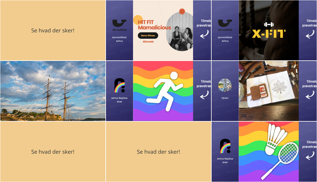 Oplev en uge fyldt med motion og kreativitet i Risskov