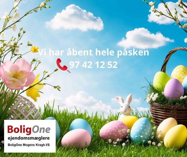 BoligOne Mogens Kragh tilbyder påskeservice: Vi er åbne hele ferien