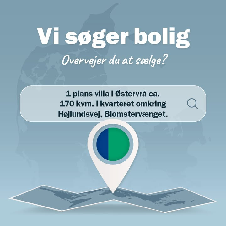 Nybolig Sæby A/S søger villa i Østervrå for kunde