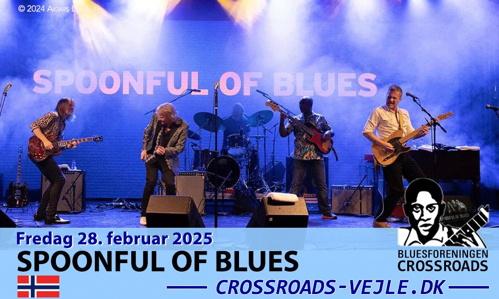Spoonful of Blues bringer norsk blues til Vejle