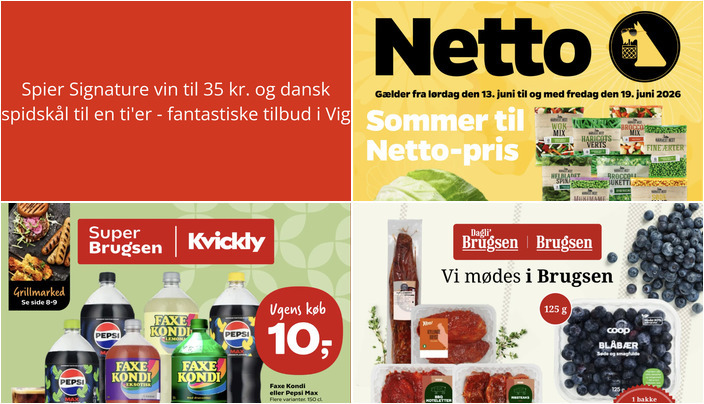 Spier Signature vin til 35 kr. og dansk spidskål til en ti'er - fantastiske tilbud i Vig