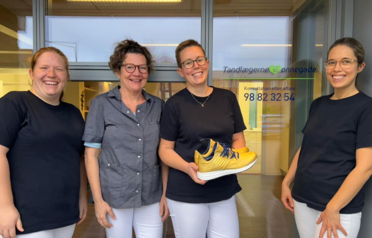 Tandlægerne Grønnegade støtter op om lokalsporten og om Royal Run i Brønderslev