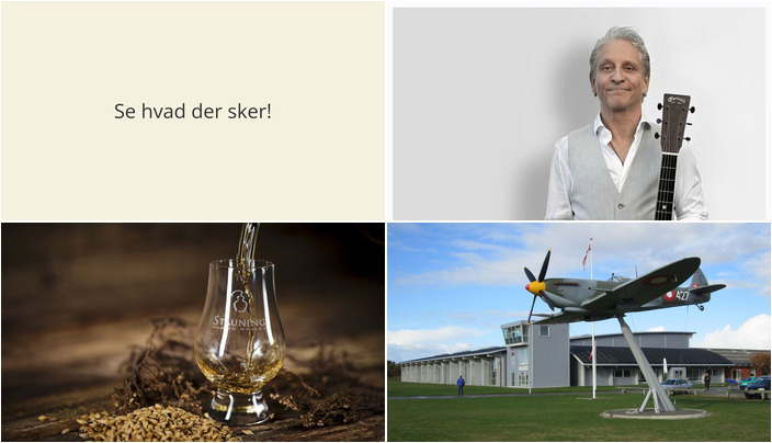 Julekoncert, whiskysmagning og flymuseum: Oplev Skjern denne weekend