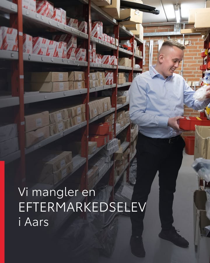 MTH Biler søger eftermarkedselev til Aars-teamet hurtigst muligt